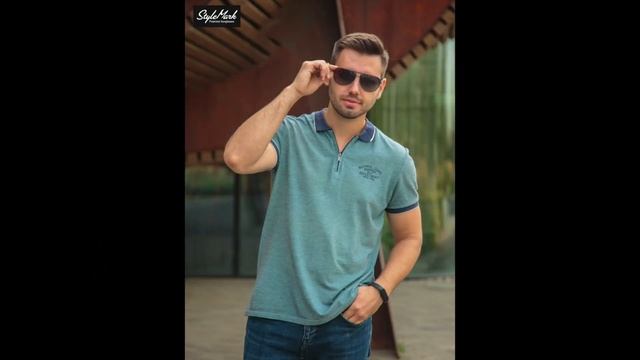 StyleMark Polarized L1454C мужские cолнцезащитные очки  авиаторы