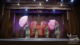 Заказать китайский танец с веерами на праздник и корпоратив - лучшее китайское шоу в Москве.MP4