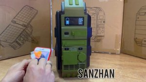 Генератор электростанция портативная на солнечных батареях 1000w