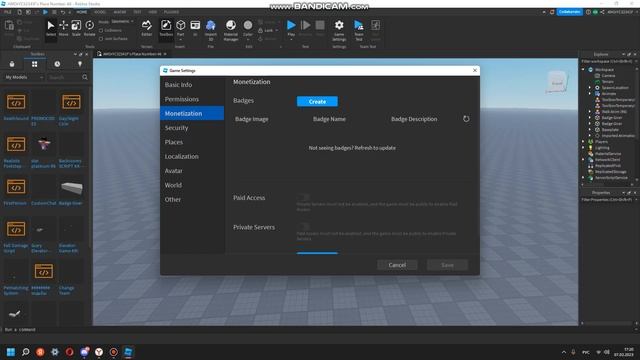 как создать бейдж в роблокс студио в роблокс который можно найти! смотреть онлайн