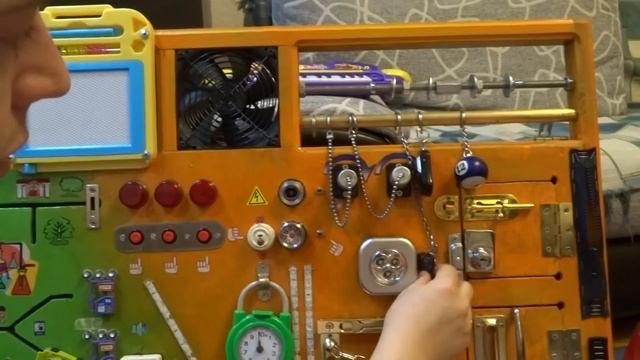 Бизиборд своими руками. Видео обзор!