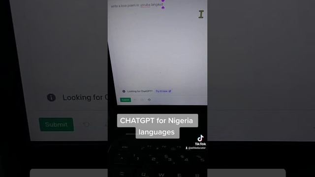 Do you know you can use Chatgpt in Nigeria languages translation? #nigeria #chatgpt