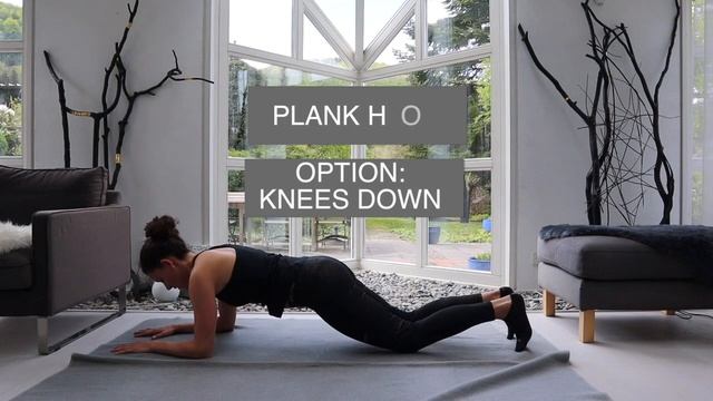 TABATA Plank Challenge W/ORIGINAL TABATA SONG - 4 Min Plank Variations - Core Workout - Intervals