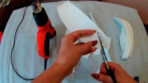 Большие  крылья из изолона.