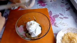 Запеканка из КАБАЧКОВ и ЦВЕТНОЙ капусты под СОУСОМ.