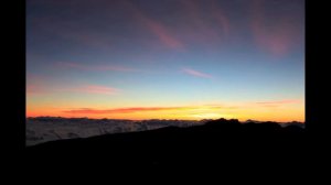 Time-lapse of sunrise viewed from La Palma