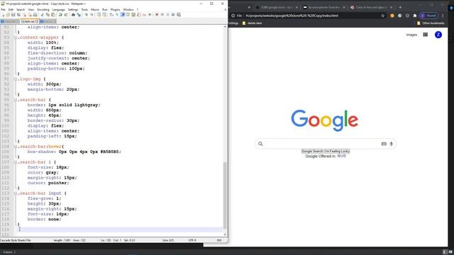 Fully Responsive Google Clone with Step by Step guide using HTML CSS JS || The Terminal Boy
