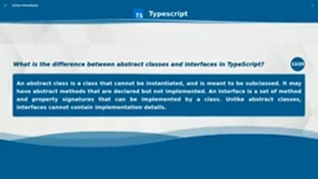 TypeScript interview questions answers | Top 25 questions and Answers | 2023 смотреть онлайн