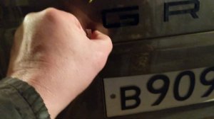 шильдик GRANTA в стиле PORSCHE