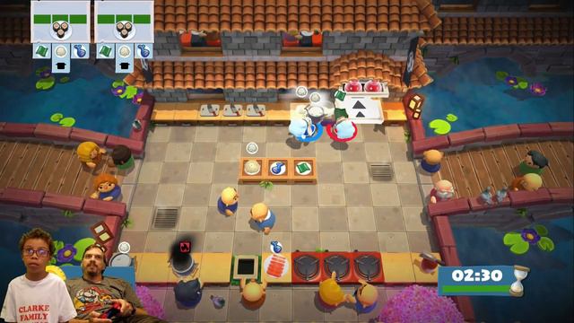 Overcooked 2 Gameplay on Nintendo Switch смотреть онлайн