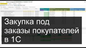 Minmax: Закупка под заказ в 1С (обособленное обеспечение, 1С + интернет-магазин)
