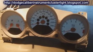 Repairing Chrysler Sebring | Dodge Caliber | Dodge Avenger | Instrument Cluster Light