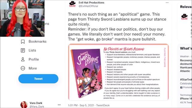 Tabletop RPG Company ROASTED By Internet After Demanding "Bigots" Don't Buy Their Game смотреть онлайн