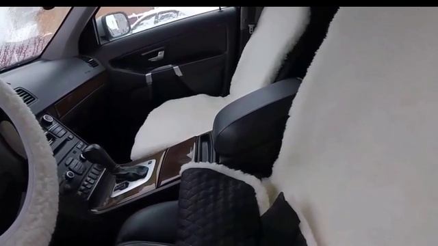Меховая накидка на автокресло  https://vk.cc/8CbiJG