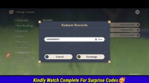 ⚠️HURRY UP⚠️GENSHIN IMPACT REDEEM CODES 2023 - GENSHIN IMPACT CODES 2023 - GENSHIN CODE REDEEM