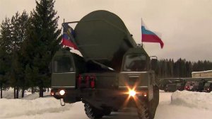 В Подмосковье прибыла колонна ракетных комплексов "Ярс"