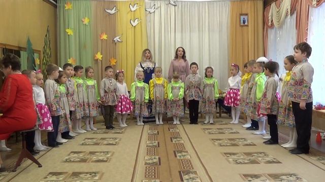 Песня "Покров Богородицы", подготовительная к школе группа