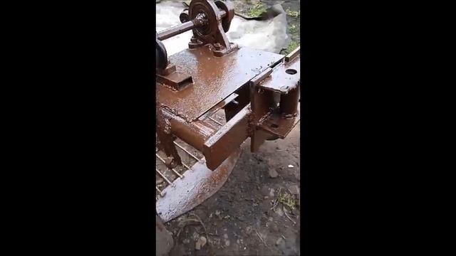 Веерная картофелекопалка своими руками