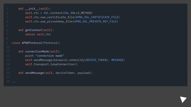 Connecting to APNS for iPhone Using Python смотреть онлайн