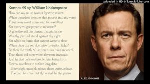 Poetry: Sonnet 38 by William Shakespeare (read by Alex Jennings)