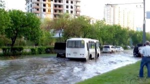 Потоп на Чкалова в Оренбурге (21.05.17)