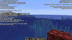 Minecraft Elegance: Superfast overworld exploration (2200+ bpm) "Water Skiing" (Java 1.16-1.19)