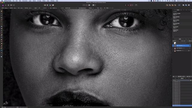 High-End Skin Retouching WITHOUT PHOTOSHOP! смотреть онлайн