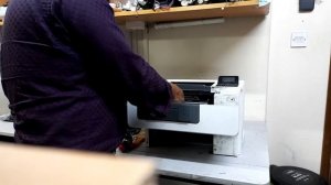 Hp Laserjet M506DN Printer 2nd Pickup Dust Clean And Change