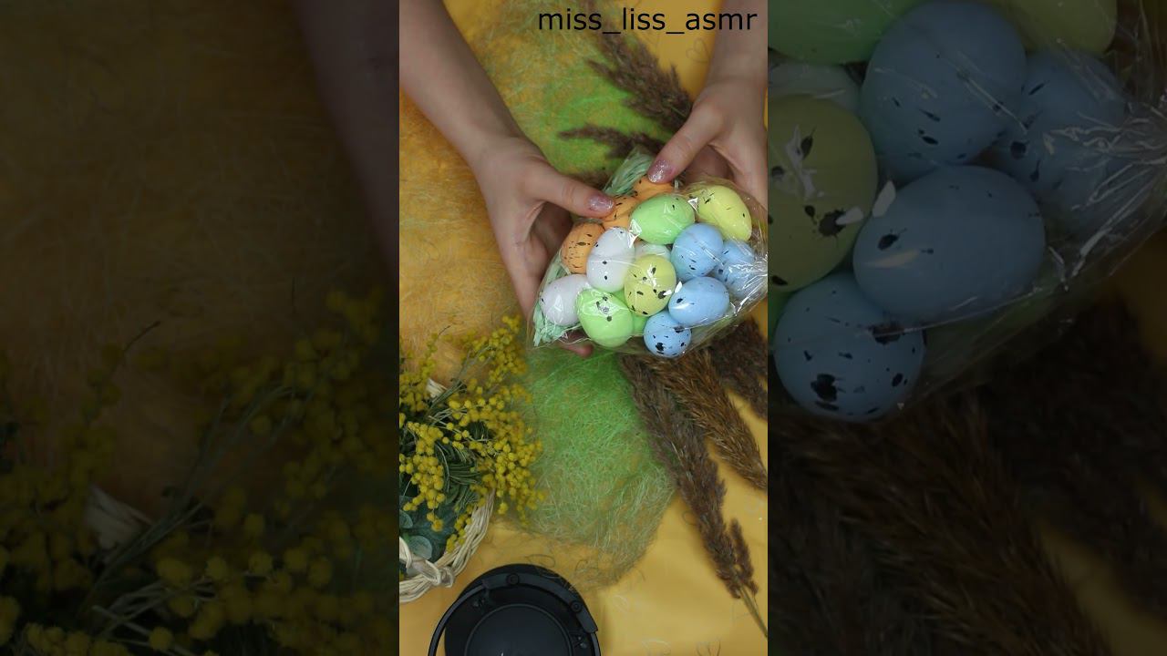 Пасхальный триггер  #мурашки #асмр #asmr #relaxing #shors #тихийголос #расслабление #мыло #массаж