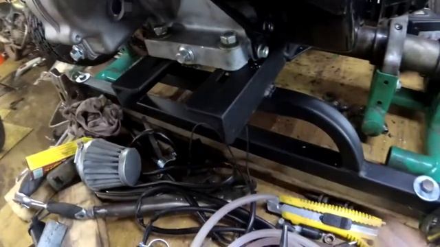 Замена колец мотоцикла Lifan, ремонт мотика Racer, запуск двигателя карта, мини квадроцикл Димона. смотреть онлайн