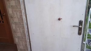 дверь декоративная обшивка ламинатом своими руками.