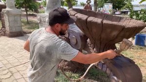 ☝️Красим декоротианый камень из арт бетона.мастер класс?