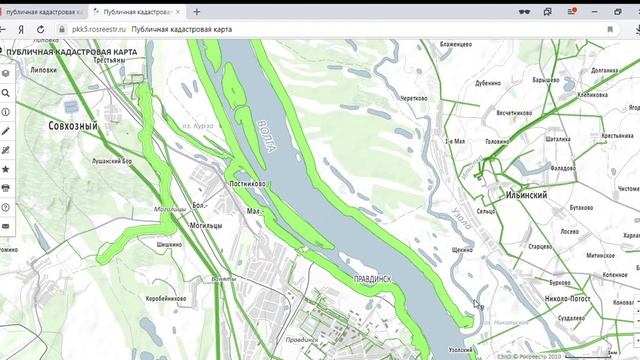 Кадастровая карта водоохранная зона ивановской области