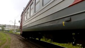 Электропоезд ЭР9Т-708/723 сообщением № 6378/6478 Киров-Глазов