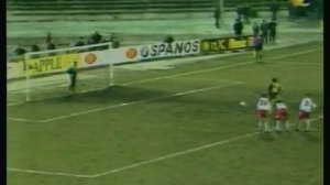 1998 (March 19) Lokomotiv Moscow (Russia) 2-AEK Athens (Greece) 1 (Cup Winners Cup)