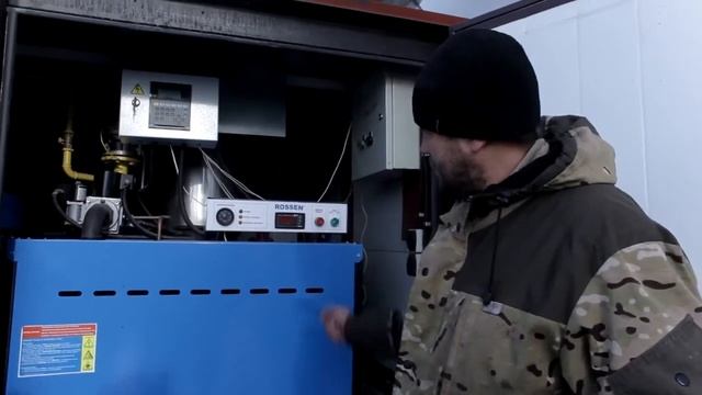 Отопление автосервиса MAN системой ТЕПЛОПАНЕЛЬ  Видеоотзыв
