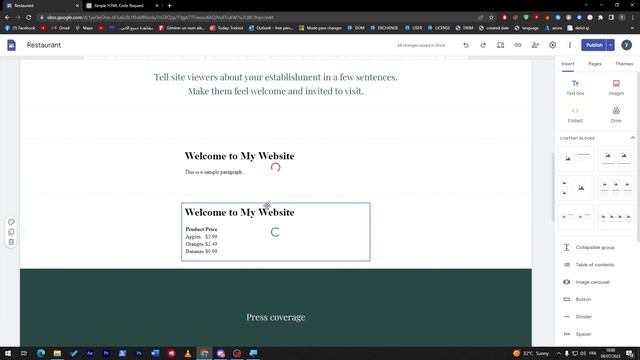 How To Add HTML to Google Sites 2023! (Full Tutorial) смотреть онлайн