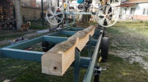 Homemade Band Sawmill Build from Scraps - Make Homemade lumber