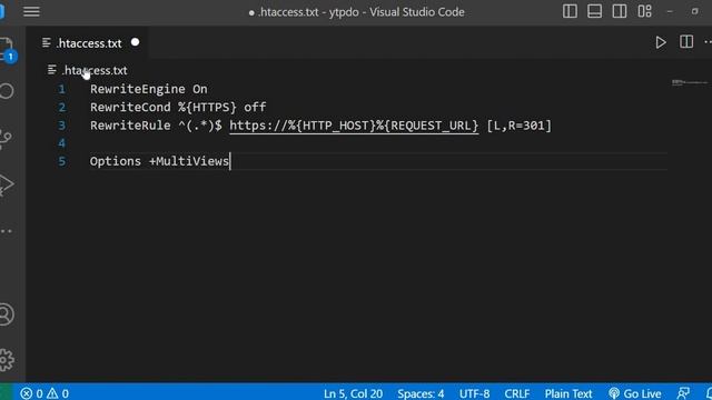 how to write .htaccess file in PHP || how to create htaccess file in cpanel