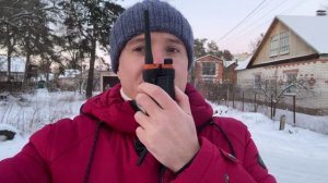 Тест радиостанции Retevis RB627B в населенном пункте