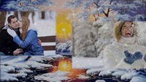 Маленькая зима сводит меня с ума! Скачайте и вставьте свои фотографии и музыку.