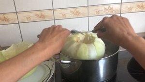 Заморозка , готовим голубцы