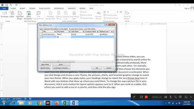 Mail-Merge In Ms Word || What is Mail-Merge In Ms Word|| Mail In Hindi || Sumitsir смотреть онлайн