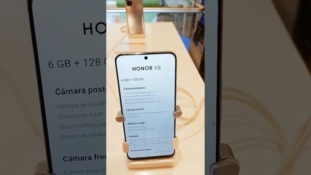 HONOR X8 6GB de RAM 128GB ROM.