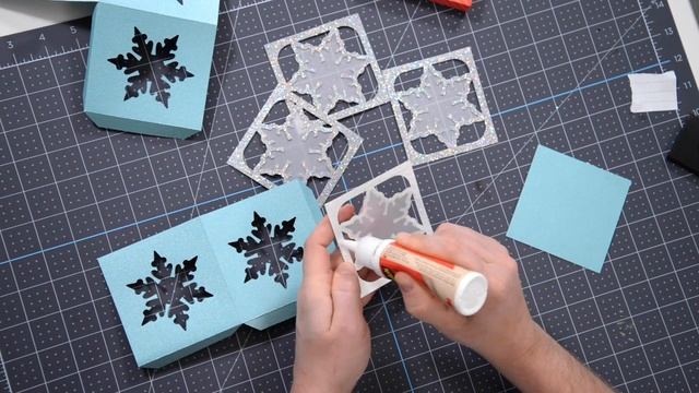 SVG File- Snowflake Tealight - Assembly Tutorial смотреть онлайн