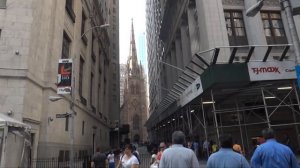 Нью Йорк. Гуляем по улицам Нью Йорка, Wall Street, небоскребы, Бруклинский мост