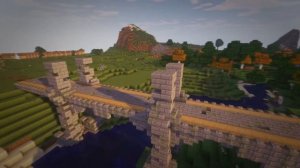 Как построить мост средней сложности в майнкрафте | построить майнкрафт