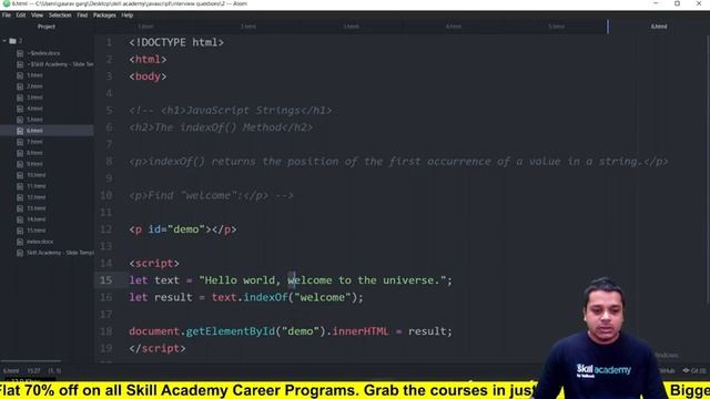 String Questions | JavaScript Interview Questions | Gaurav Garg