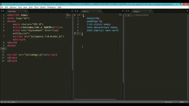 Introducción a JQUERY básico desde cero - Parte 1 смотреть онлайн