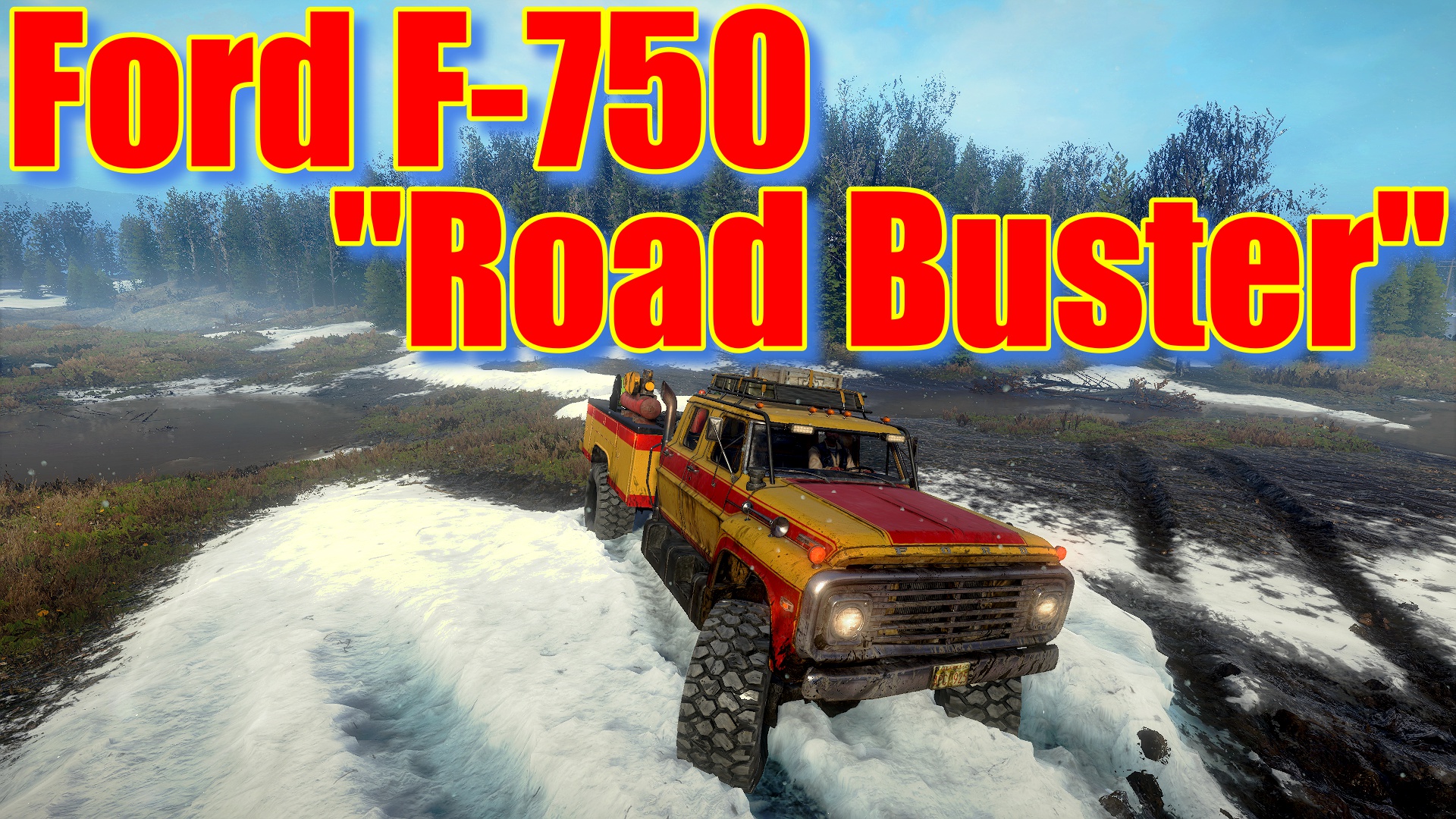 ВНЕДОРОЖНИК??FORD F-750 "ROAD BUSTER"?? ВСЁ, ЧТО НУЖНО ЗНАТЬ?ПОДПИШИТЕСЬ НА КАНАЛ❗НАЖМИТЕ?